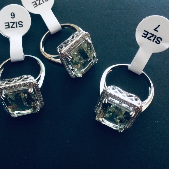 Natural Gems 925 Sterling Silver - Picture 9 of 10